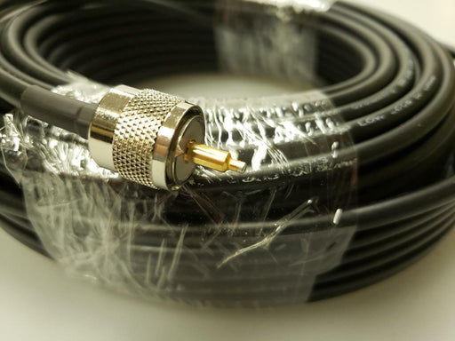CB Radio Coax Cable - Tram Browning BR 240 LMR240 Type 50ft Ham Radio Base Coax Cable - CB Radio Supply