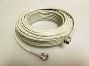 CB Radio Coax Cable - Tram RG8X Double Shielded CB Ham Radio 50' Coax Cable - CB Radio Supply