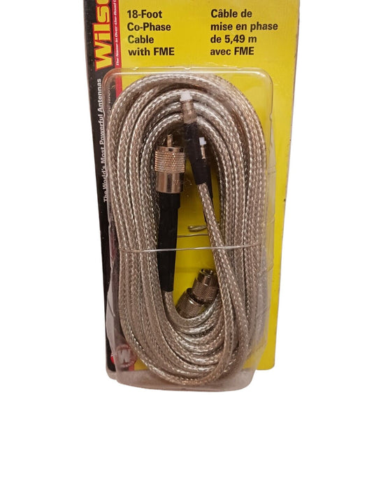 CB Radio Coax Cable - Wilson 305818FME 18' Belden Co-Phase Coax Cable [With Removable PL-259 Connectors] - CB Radio Supply