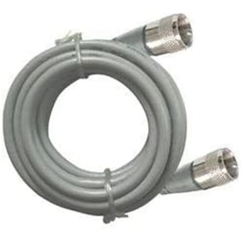 CB Radio Coax Cable - Workman 8X-6-PL-PL-A 6' RG8X 95% Shield Coax With SOLDERED Ends - CB Radio Supply