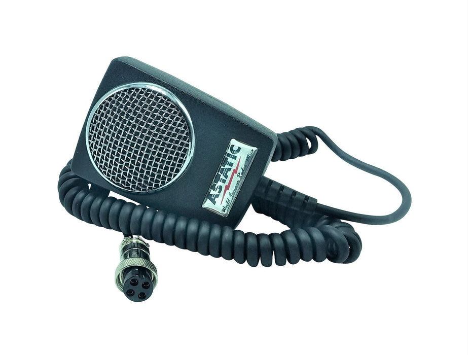 CB Radio Microphone - Astatic Amplified D104M6B Ceramic Power 4-Pin - CB Radio Supply