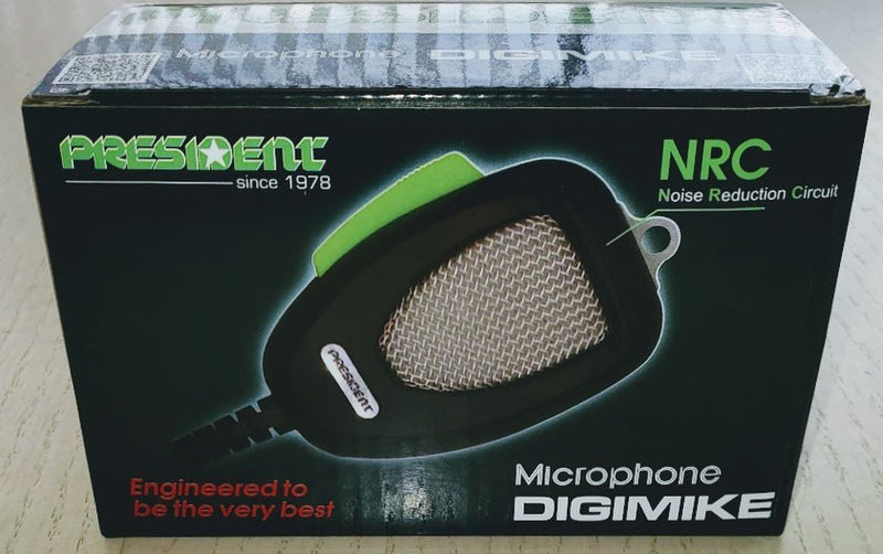 President Mic Model CB Radio Microphone - President DIGIMIKE Noise Reducing Microphone — CB ...