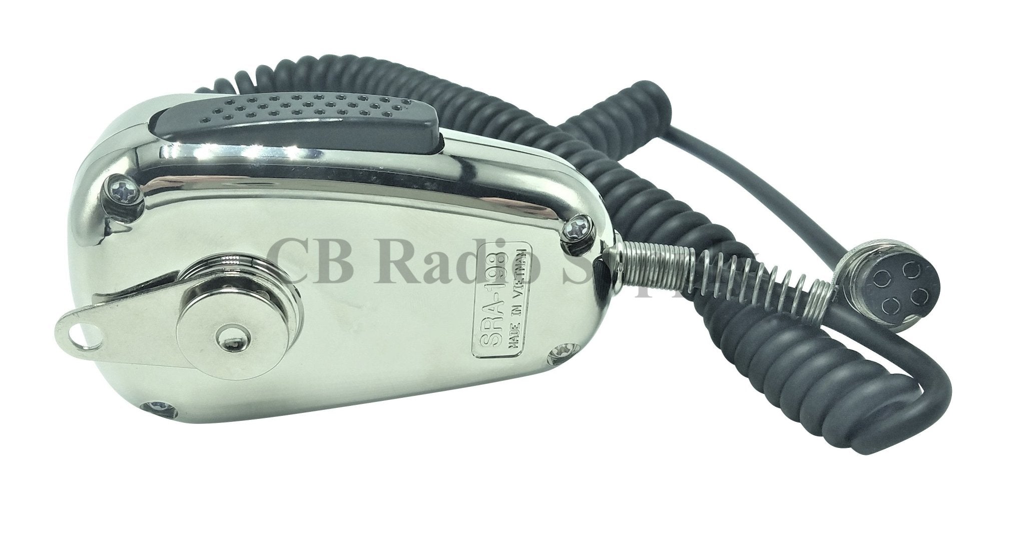 CB Radio Microphone - Ranger SRA-198C Noise Cancelling Microphone Chro ...