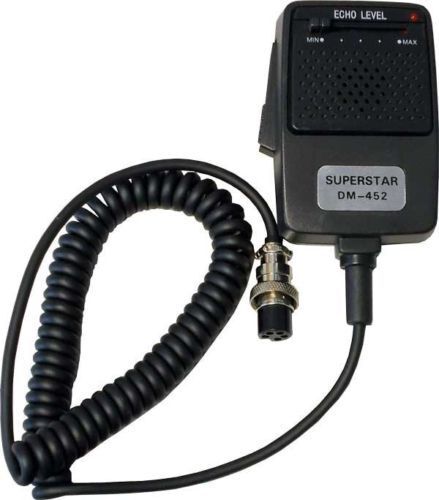WORKMAN SUPERSTAR DM-452 CB Radio Echo Power Microphone 4 Pin — CB ...