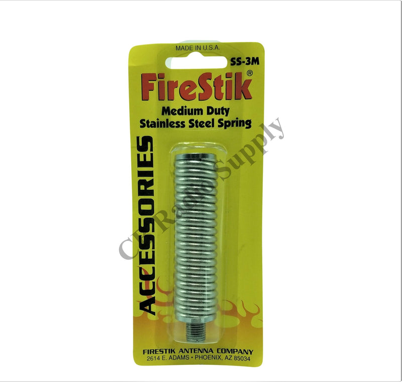 CB Radio Spring - Firestik SS-3M Stainless Steel Medium Duty CB Radio Antenna Mount Spring - CB Radio Supply