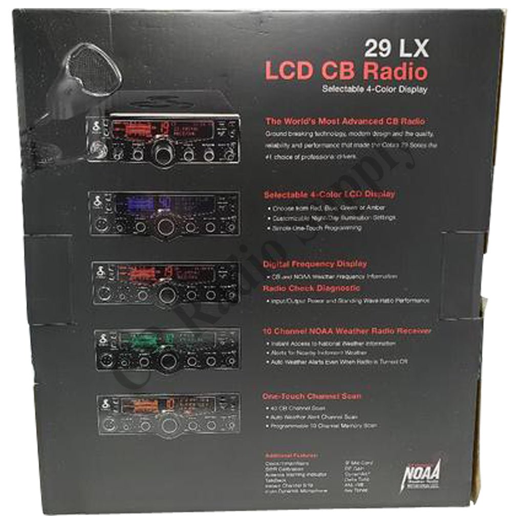 CB Radios | Cobra LX CB Radio - CB Radio Supply