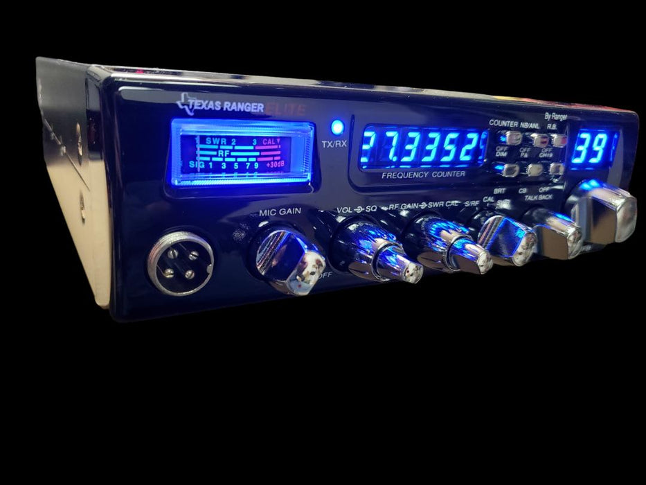 CB Radios | Texas Ranger TRE936FFB CB Radio With SWR Meter And Talkback - CB Radio Supply