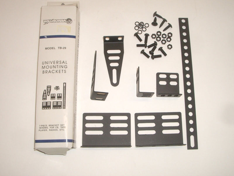 CB Radios | Workman TB29 7 Piece Universal Radio Mounting Bracket Set - CB Radio Supply