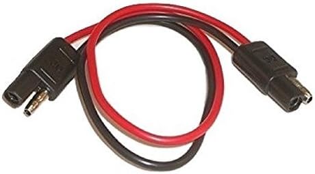 CB Radios | Workman TP2 Polarized Quick Disconnect 2 Pin 12" 16 Gauge - CB Radio Supply