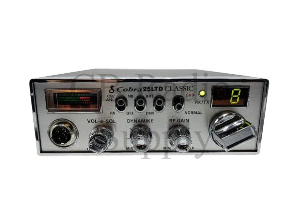 Cobra CB Radio - Cobra 25 LTD Classic 40 Channel CB Radio - CB Radio Supply