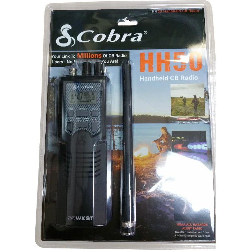 Cobra CB Radio - Cobra HH 50 WX ST Handheld CB Radio - CB Radio Supply