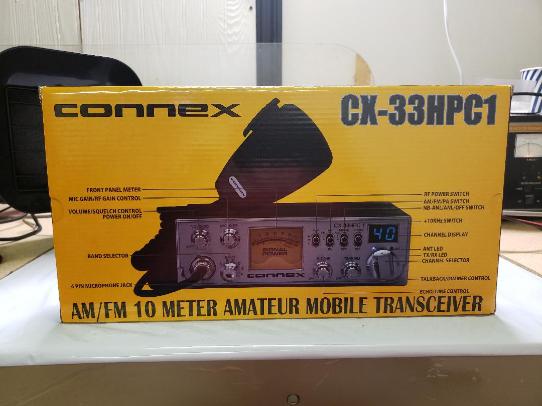 Connex 10 Meter Radio - Connex CX33HPC1 Free and Fast Shipping