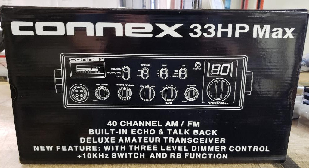 Connex 10 Meter Radio - Connex CX33HPMAX 175 Watt - CB Radio Supply