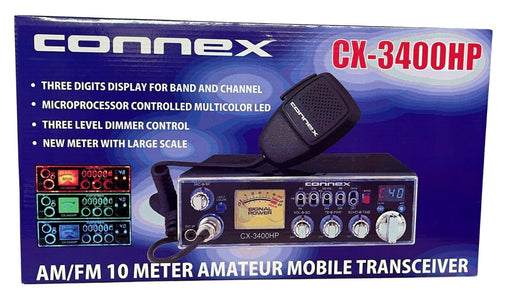 Connex 10 Meter Radio - Connex CX3400HP - CB Radio Supply