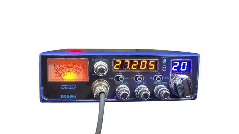 Galaxy 10 Meter Radio - Galaxy DX 66V3 - CB Radio Supply