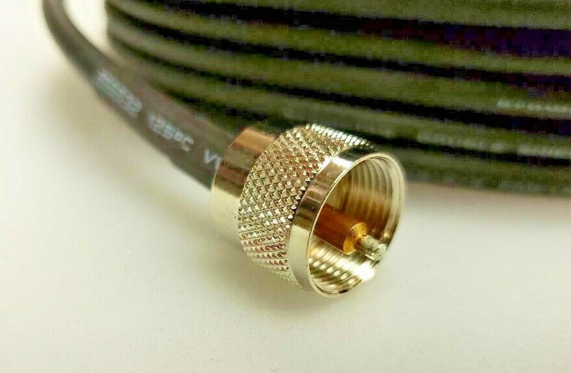 Premium 100ft Double Shielded RG8X Tram Browning Base Coax Cable- CB/Ham/Scanner - CB Radio Supply