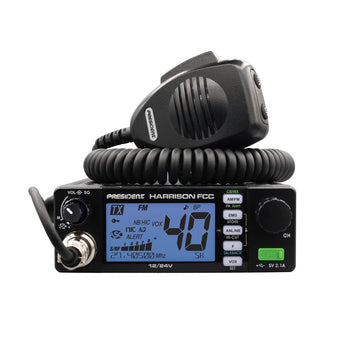 President Harrison FCC AM/FM CB Radio with CTCSS/DCS