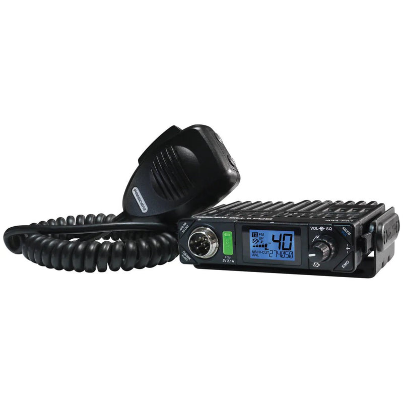 President CB Radio -PRESIDENT BILL II FCC AM/FM Compact CB Radio - CB Radio Supply