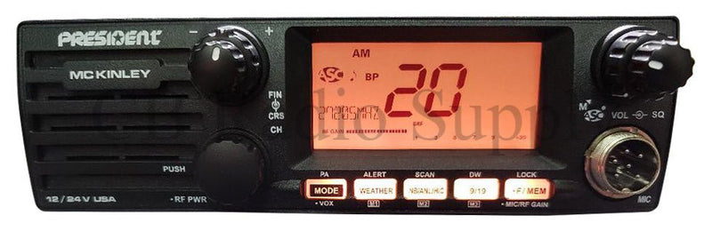 President CB Radio - President McKinley CB Radio (SSB) Free Shipping - CB Radio Supply