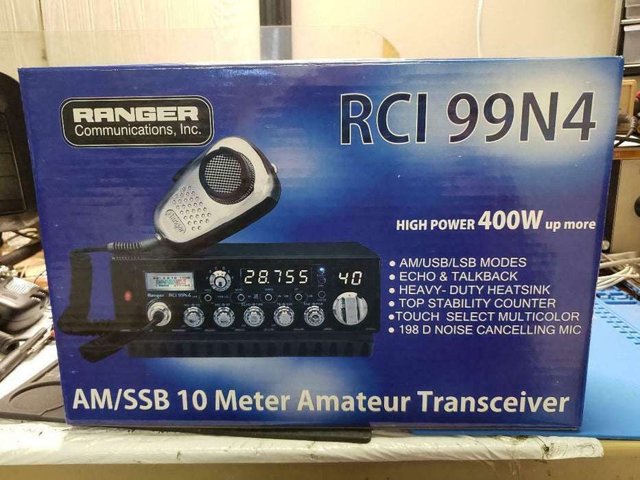 Ranger 10 Meter Radio - Ranger RCI-99N4 SSB/AM 10 Meter Amateur Transceiver Radio - CB Radio Supply