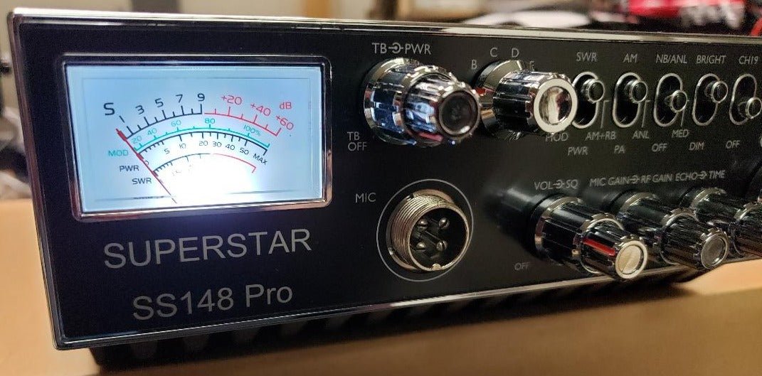Ranger 10 Meter Radio - SuperStar SS148PRO 300 Watt 10 Meter Amateur Transceiver Radio - CB Radio Supply
