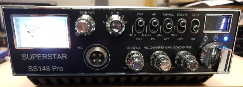 Ranger 10 Meter Radio - SuperStar SS148PRO 300 Watt 10 Meter Amateur Transceiver Radio - CB Radio Supply