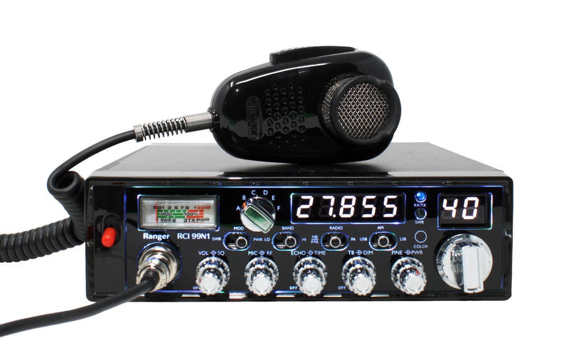 Transceiver Ranger Ranger RCI-99N1 100 Watt SSB/AM 10 Meter Amateur Transceiver Radio — CB ...
