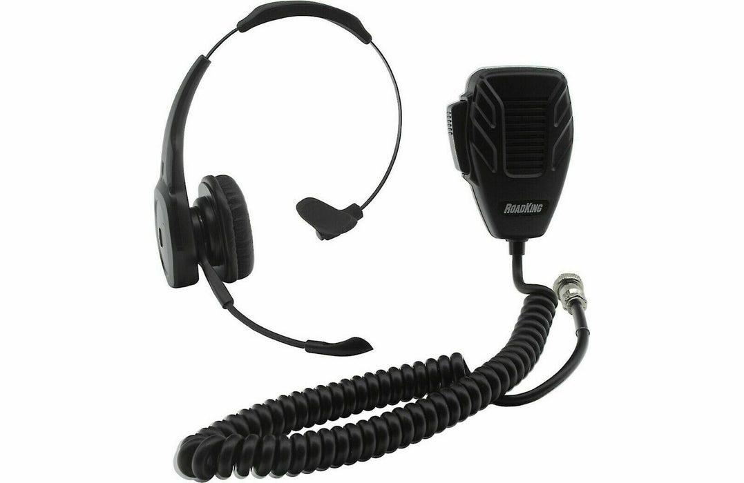 RoadKing CB Radio - RKCBBT Voice-Activated Hands-Free {w/ Bluetooth Headset} - CB Radio Supply