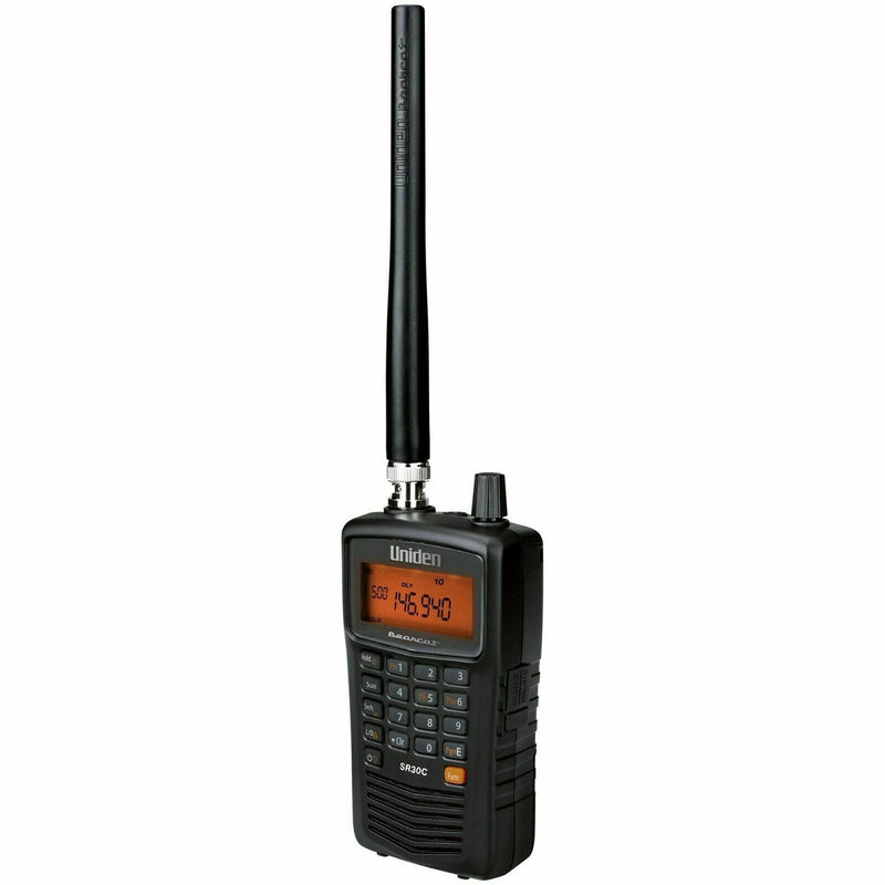 Scanners - SR30C Uniden 500 Channel Handheld Analog Narrow Band Scanner - CB Radio Supply