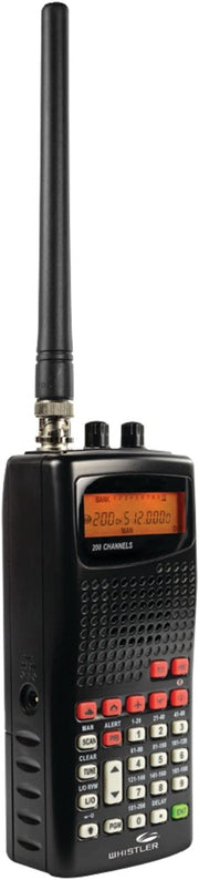 Scanners - Whistler WS1010 200 Channel Analog Handheld Police Scanner - CB Radio Supply