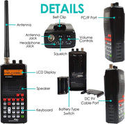 Scanner radio analogique portable Whistler WS1010 testé Scanner radio analogique portable Whistler WS1010 testé