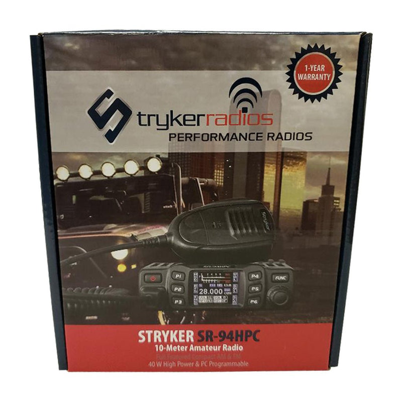 Stryker 10 Meter Radio - Stryker SR-94HPC - CB Radio Supply