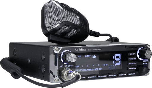 Uniden CB Radio - BearTracker 885 CB Radio & Digital Scanner [Hybrid] - CB Radio Supply