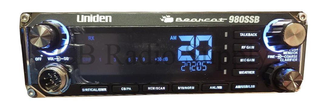 Uniden CB Radio - Uniden BC-980 AM/SSB Bearcat Single Sideband CB Radio - CB Radio Supply