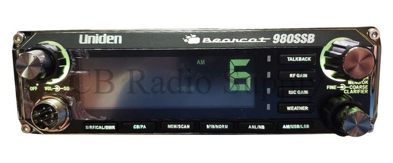 Uniden CB Radio - Uniden BC-980 AM/SSB Bearcat Single Sideband CB Radio - CB Radio Supply