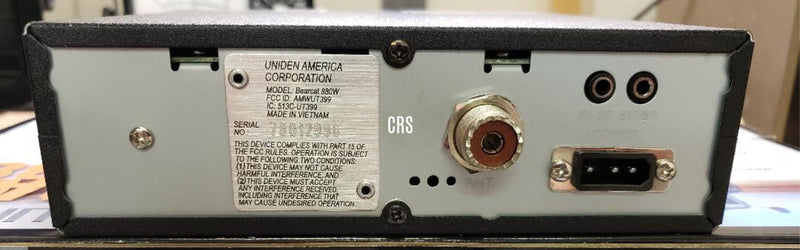 Uniden CB Radio - Uniden BEARCAT 880 CB Radio - CB Radio Supply
