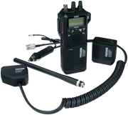 Uniden CB Radio - Uniden PRO538HHFM Handheld CB Radio With FM And Vehicle Adapter Kit - CB Radio Supply