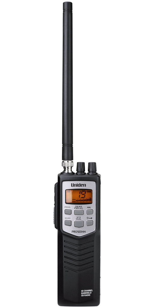 Uniden Handheld CB Radio - Uniden PRO501HH 40 Channel Handheld CB Radio [with Weather & Scan] - CB Radio Supply