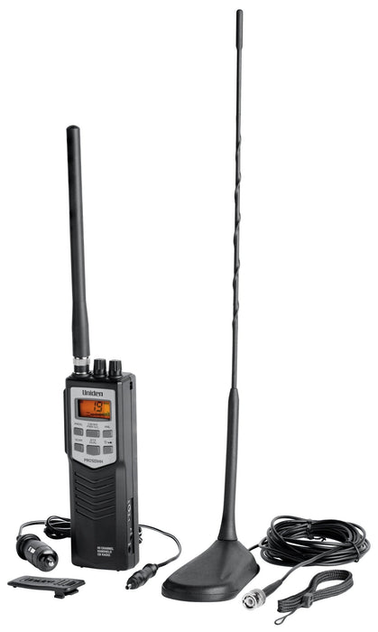 Uniden Handheld CB Radio - Uniden PRO501TK 40 Channel [with Weather Scan and Magnetic Mount Antenna] - CB Radio Supply